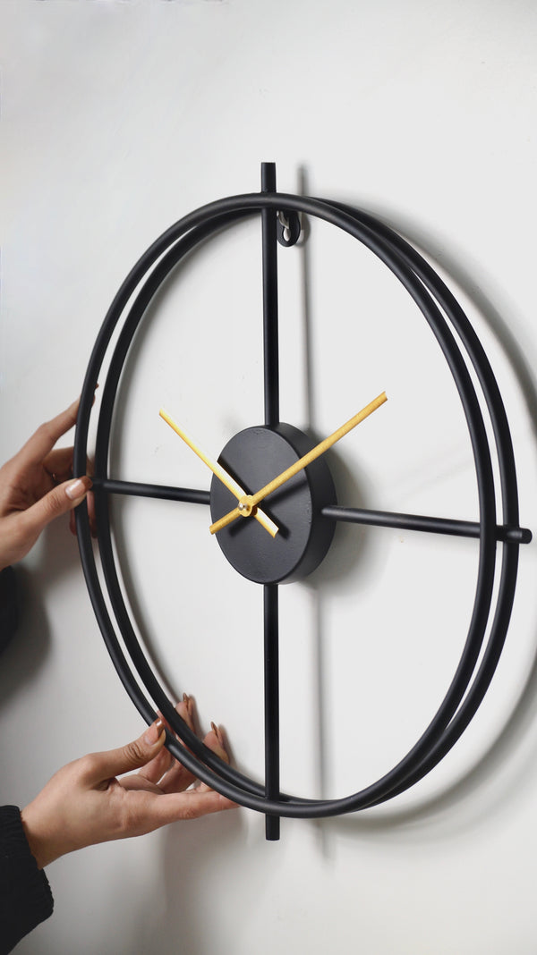 DOUBLE BORDER WALL CLOCK