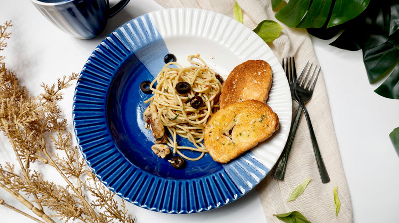 MORNING BLUES SNACK PLATES