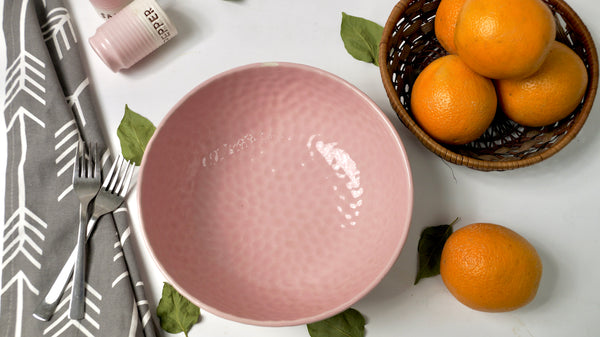 PRETTY PINK BOWL