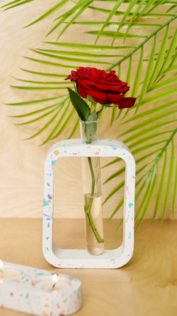 TERRAZZO TEST TUBE VASE